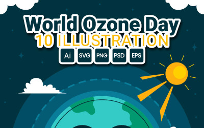 10 World Ozone Day Illustration