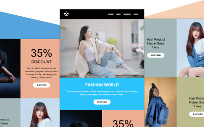 Šablona e-mailu Mailchimp 004