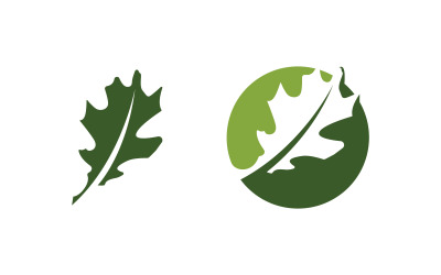 Modèle de logo d&amp;#39;illustration vectorielle d&amp;#39;icône de feuille d&amp;#39;érable v.4