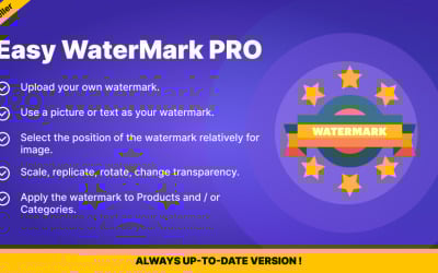 Easy WaterMark PRO для PrestaShop – Захистіть та брендуйте свої зображення