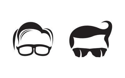 Tuxedo exclusive template vector icon illustration v.3