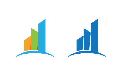 Business growth Finance concept logo illustration design v.132