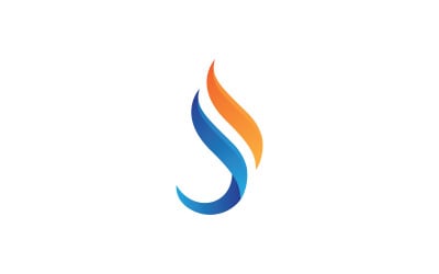 Flames Logo icon illustration vector design template v1.116