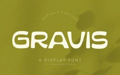 Gravis - Modernt teckensnitt