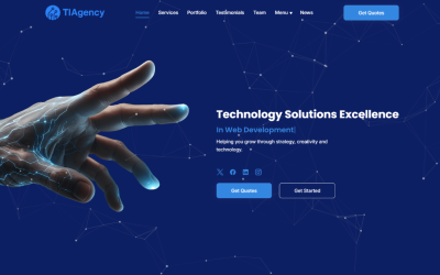 ITAgency | Multipurpose IT Solutions and Business Services Responsive Website Template