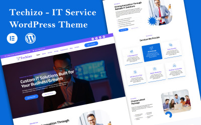 Techizo – WordPress-Theme für IT-Service und -Entwicklung