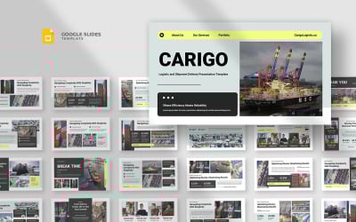 Carigo - Logistics &amp;amp; Transportation Google Slides Template