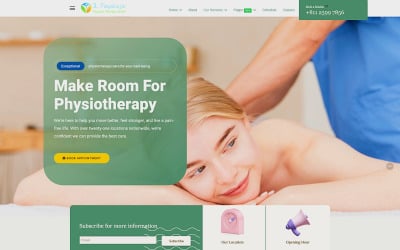 JL Fizyolojic Physiotherapy and PTR Medical Joomla Template