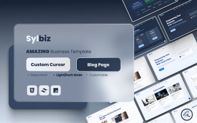 Sylbiz - Plantilla moderna para sitios web corporativos y empresariales