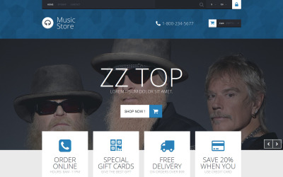 "Audio eBooks Library" Responsive PrestaShop Thema №52809