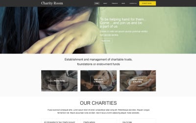 Child Charity Muse Template
