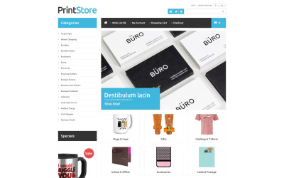 "Imprinted Items" thème OpenCart adaptatif #52864