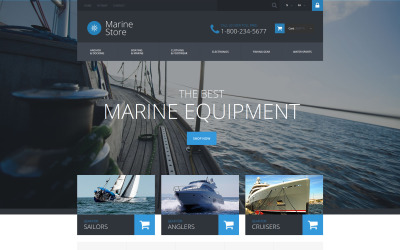 Marine Store PrestaShop Theme