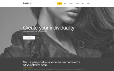 Model Agency Muse Template