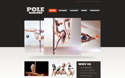 Musiksvarande WordPress-tema