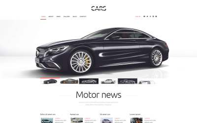 Responsivt Cars WordPress Theme WordPress-tema #52831