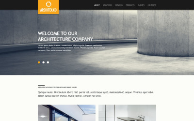 Szablon Muse #52841 na temat: architektura