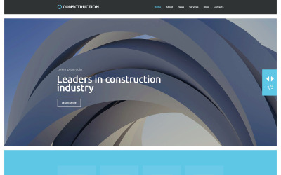 Тема WordPress для строительной компании