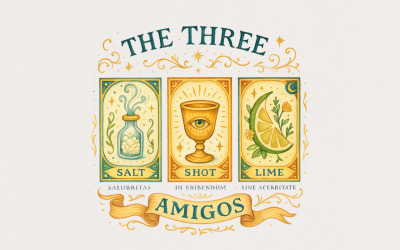 The Three Amigos PNG, Salt Shot Lime Friends Design, Mexican Party Digital Download, Retro Funny