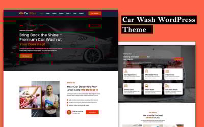 Carbliss - Car Wash &amp;amp; Cleaning Service WordPress Theme