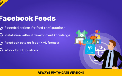 Генератор динамічних рекламних каналів Facebook для PrestaShop