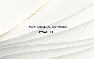 Steelverse font-Regular-0100-25