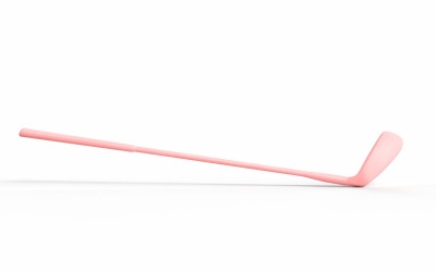 Taco de golfe modelo 3D Lowpoly