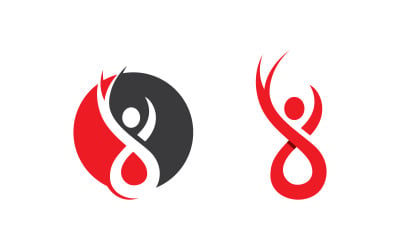Flames Logo icon illustration vector design template v1.122