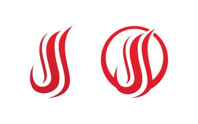 Flames Logo icon illustration vector design template v1.126
