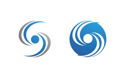 S Letter Logo business Icon illustration design Template v.69