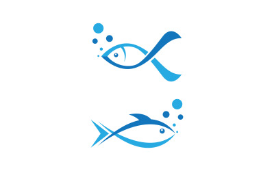 Vislogo sjabloon pictogram ontwerp illustratie v.4