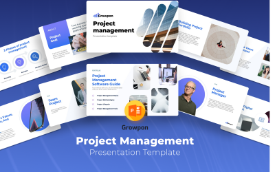 Growpon- Szablon programu PowerPoint dotyczący zarządzania projektami