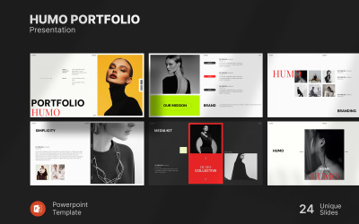 Humo Portfolio-Präsentationsvorlage