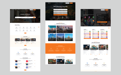 LineUp - Plantilla HTML de listado de directorio