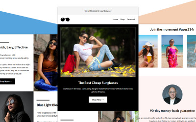 Mailchimp e-mailsjabloon 003