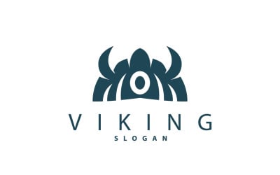 Viking logo Simple Barbarian Sparta Design V1