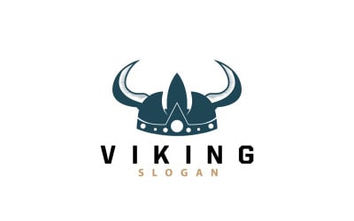 Viking logo Simple Barbarian Sparta Design V2