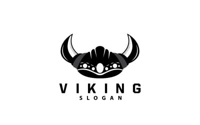 Viking logo Simple Barbarian Sparta Design V3