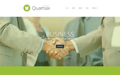 "Business Co WordPress Theme" Responsive WordPress thema №52950