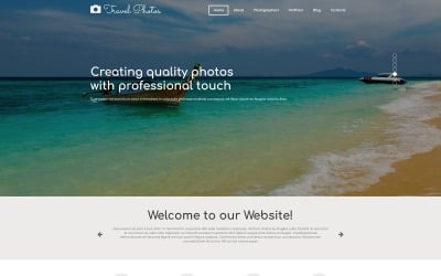 Duyarlı Fotoğrafçı Portföyü Joomla Şablonu