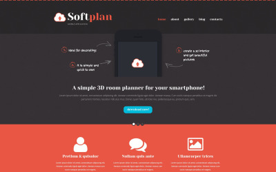 Mobile Apps Promotion WordPress-Thema