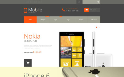 Responsive Mobile Phones Shopify #52932