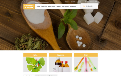 Responsive NutritionSupplements Prestashop #52915