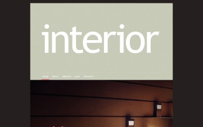 Tema WordPress de design de interiores