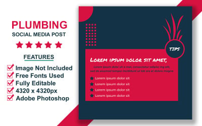 Creative Tips Social Media Post Templates in PSD Format for Engaging Educational and Promotion