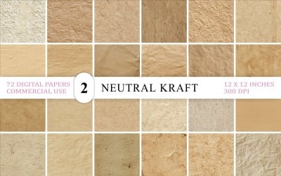 Handmade Kraft Paper Texture | Eco Kraft Paper Texture Pack | Neutral Brown Seamless Kraft Paper