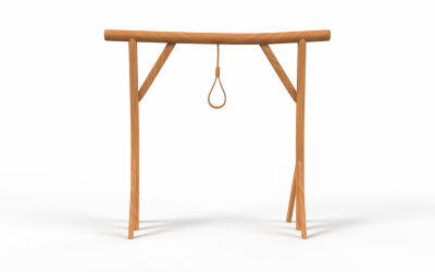 Gallow Object Lowpoly 3D 模型