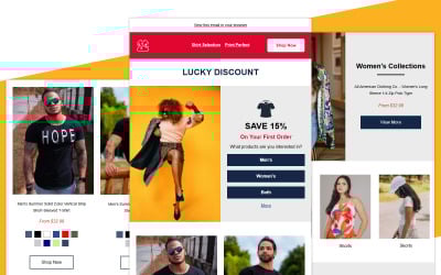 Mailchimp E-Mail-Vorlage 009