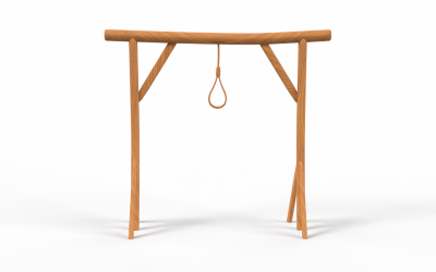 Nízkopolygonální 3D model objektu Gallow