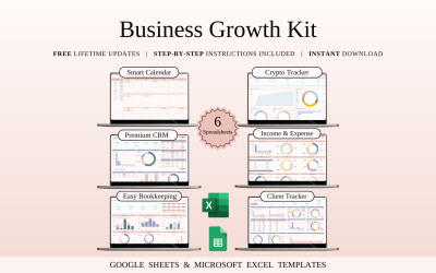 Business Growth Kit | Шаблоны электронных таблиц Excel и Google Sheets